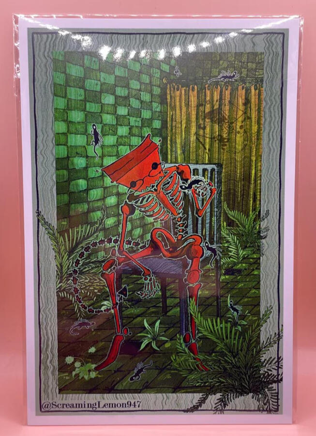 art of lemon print